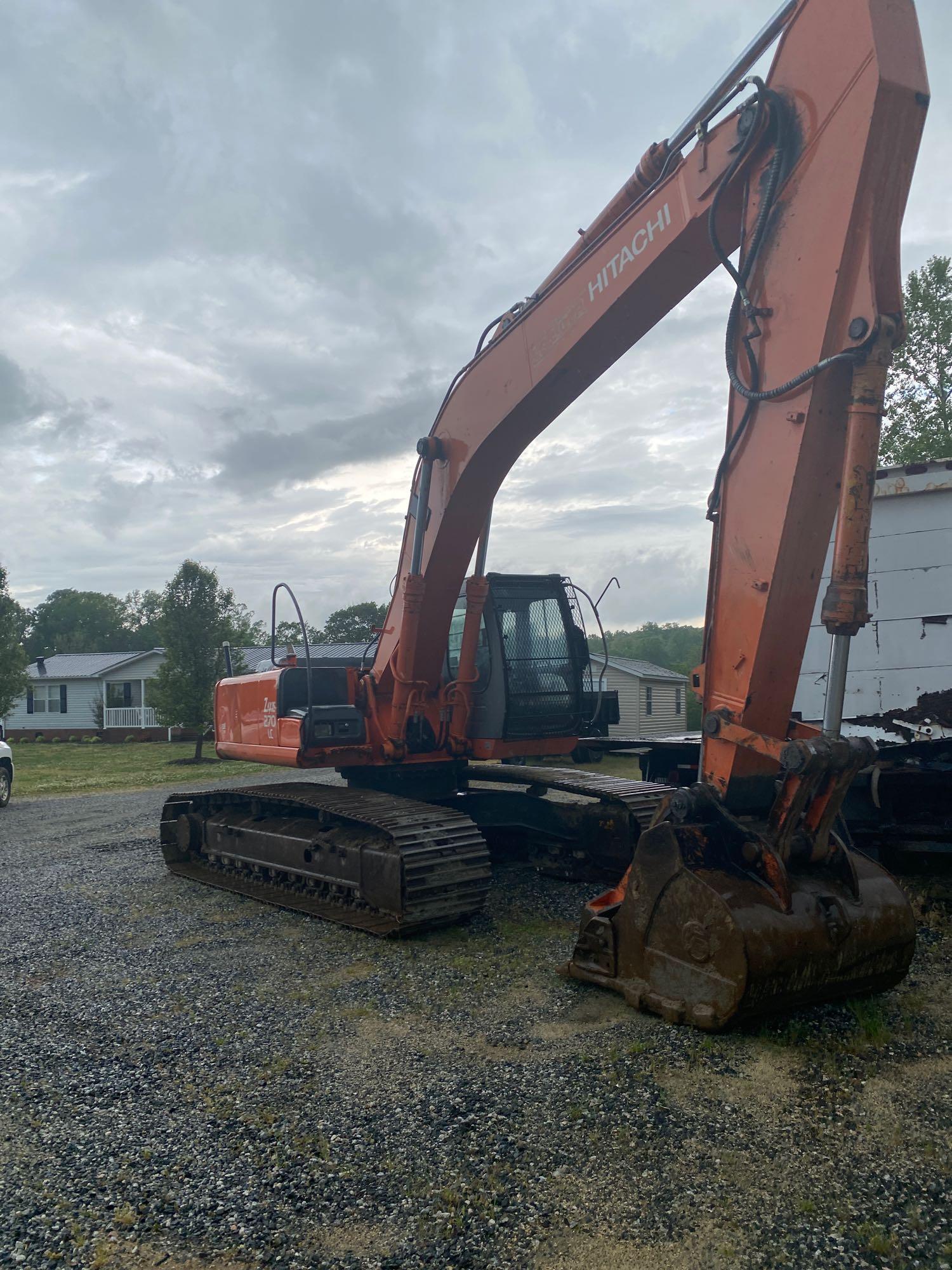 2003 Hitachi ZX270 LC Hydraulic Excavator