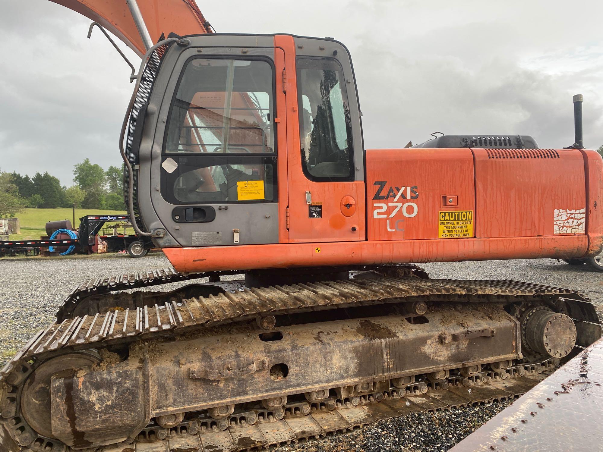 2003 Hitachi ZX270 LC Hydraulic Excavator