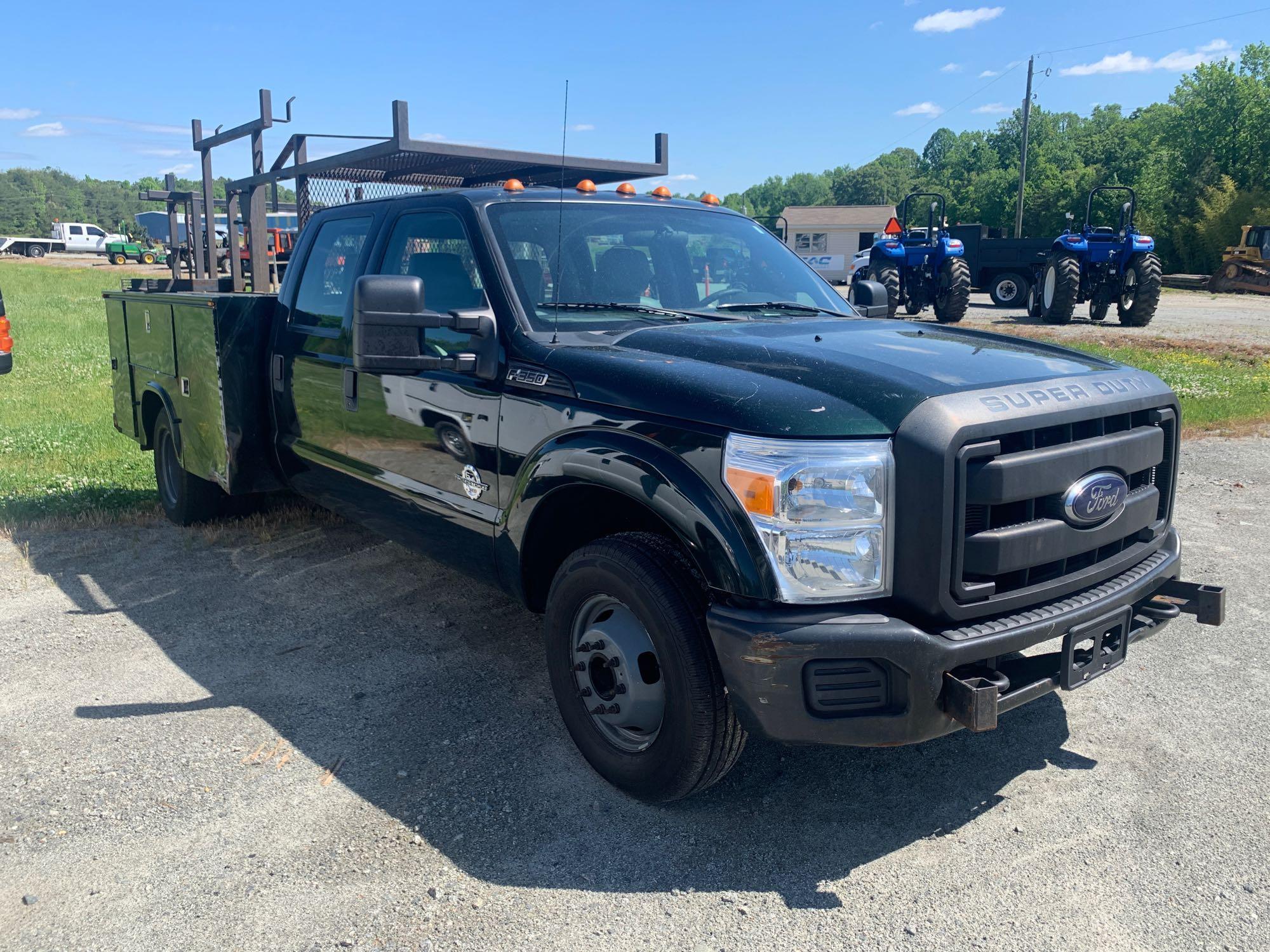 2012 Ford F-350 Crew Cab Utility Truck