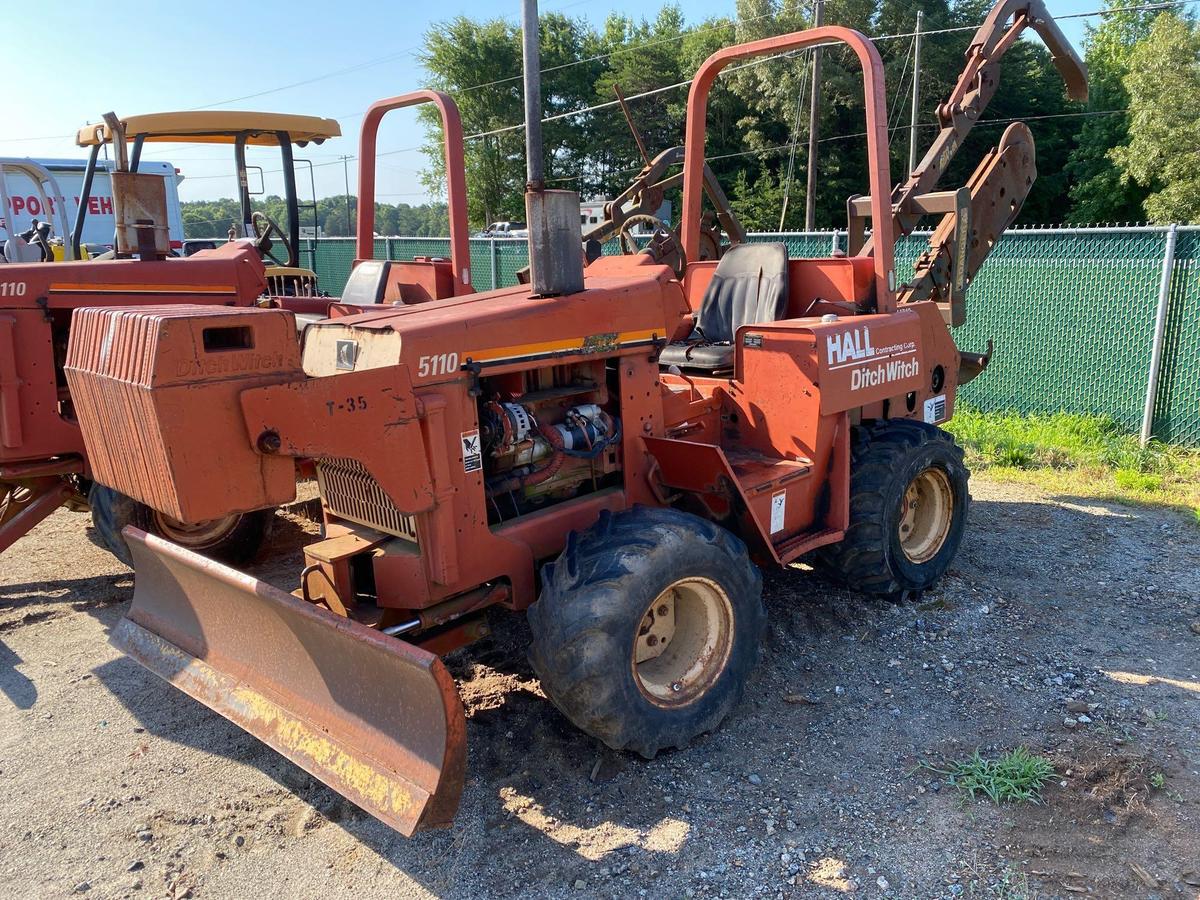 1998 Ditch Witch Trencher 5110