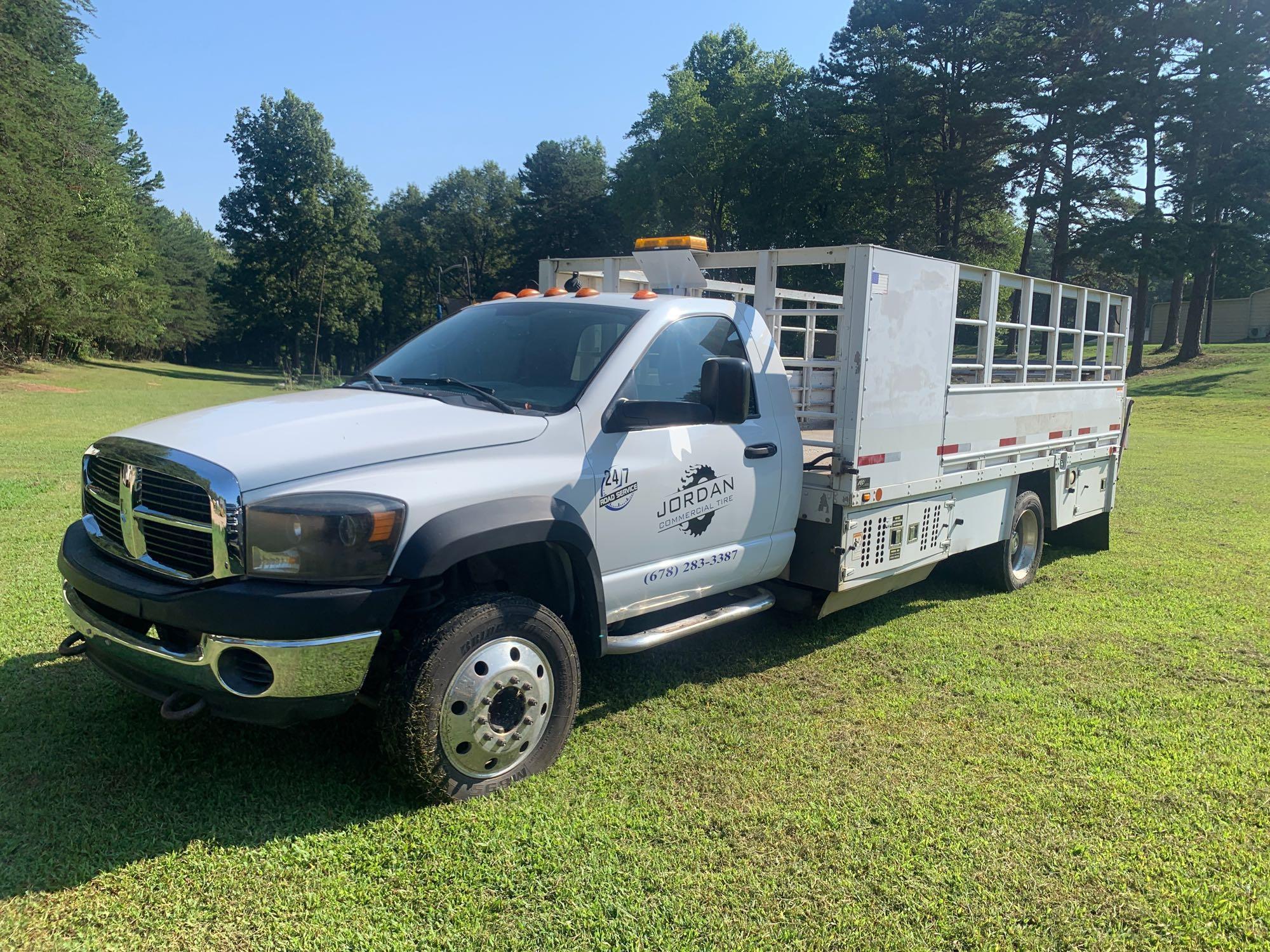 2009 Dodge 4500 Flatbed Truck