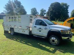 2009 Dodge 4500 Flatbed Truck