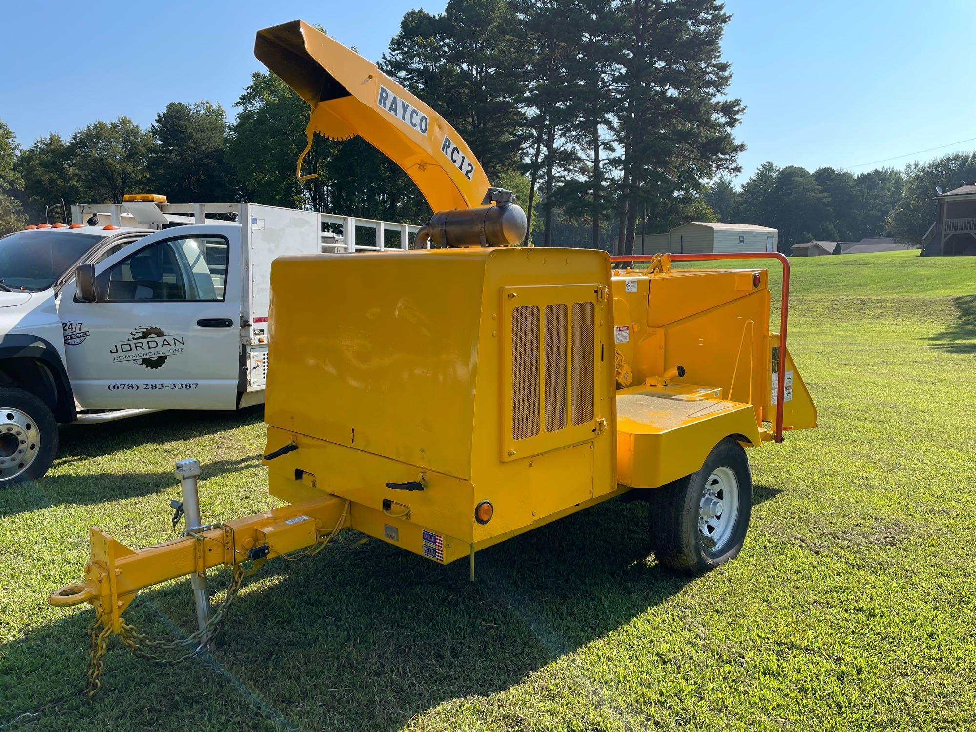 2007 Rayco RC12CA Portable Wood Chipper