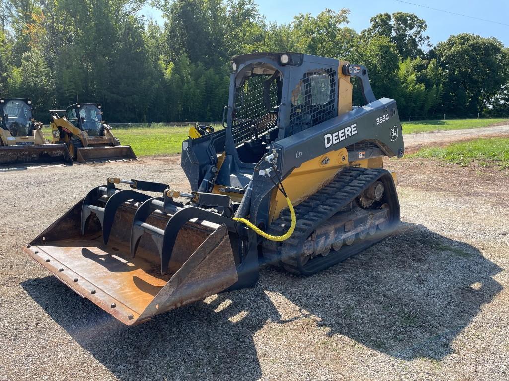 2017 John Deere 333G Crawler Skid Steer