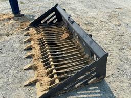 Unused Skid Steer 80 Inch Rock Bucket