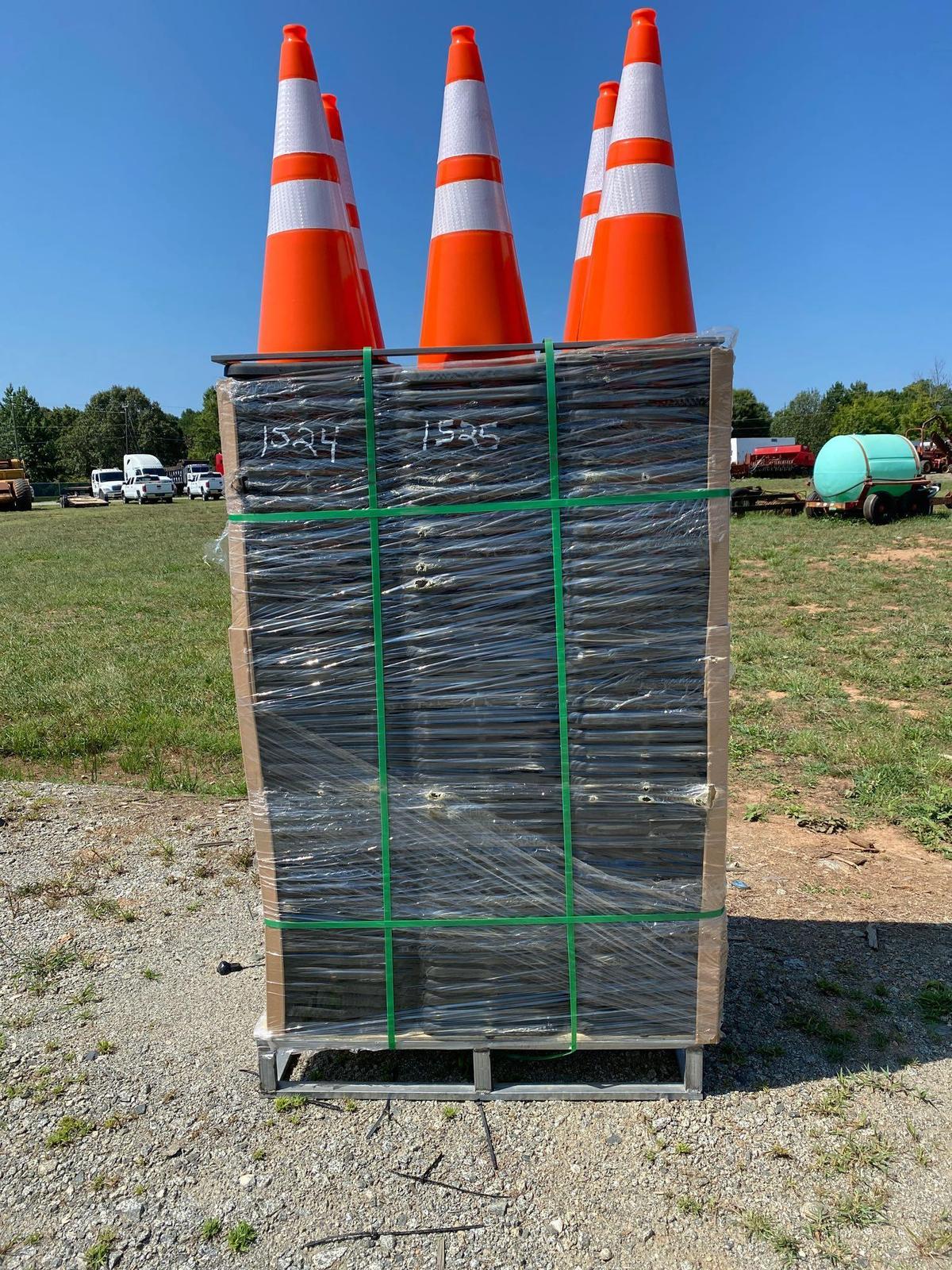 Unused 2021 Qty of 50 Safety Highway Cones