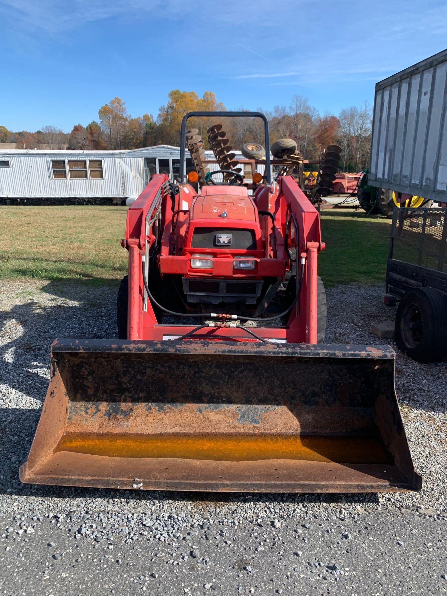 Massey Ferguson 1165 W/ MF 232 Loader 4WD