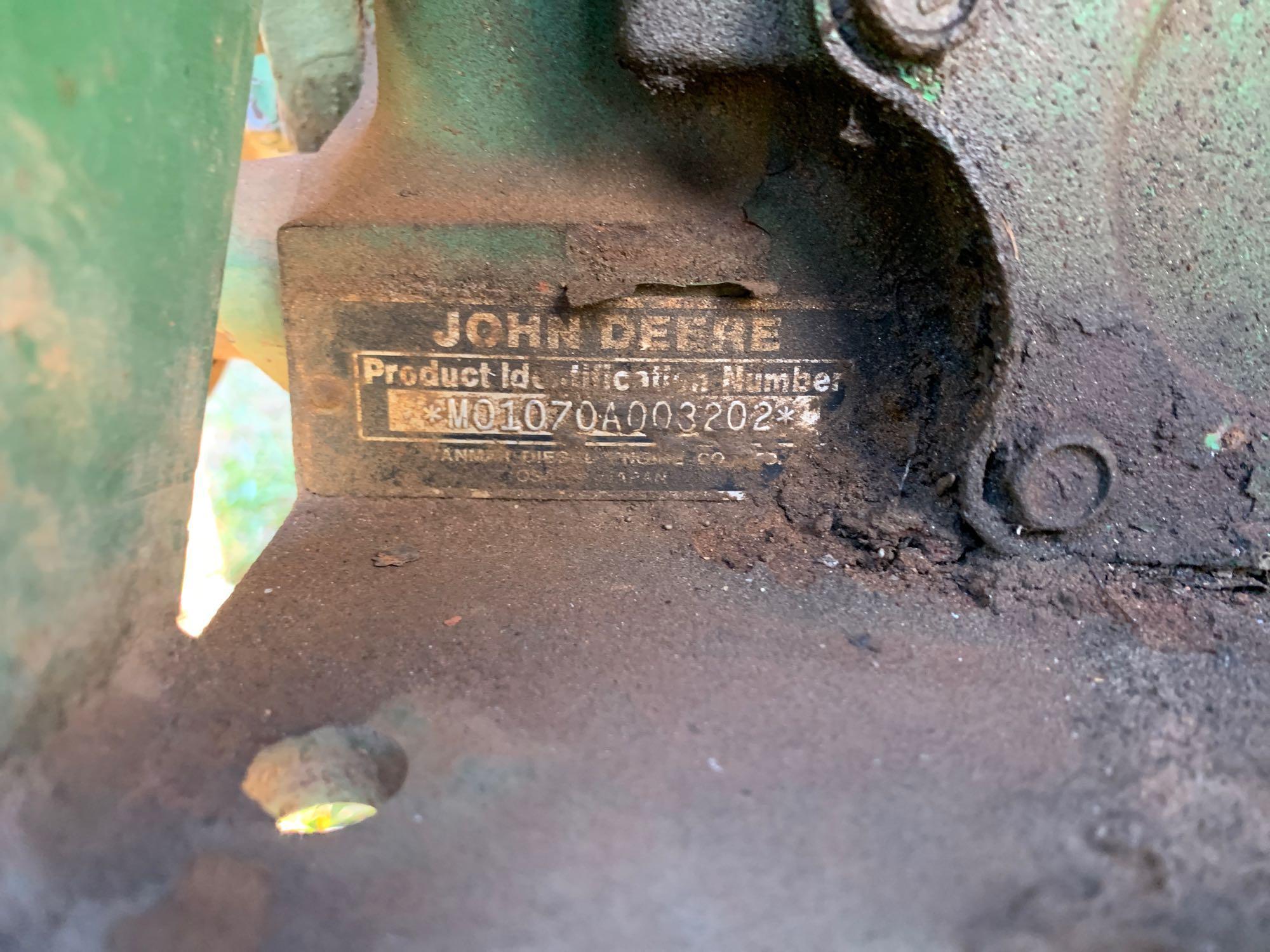 John Deere 1070 2WD Farm Tractor