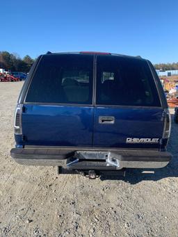 2000 Chevrolet Tahoe Sport Utility Vehicle