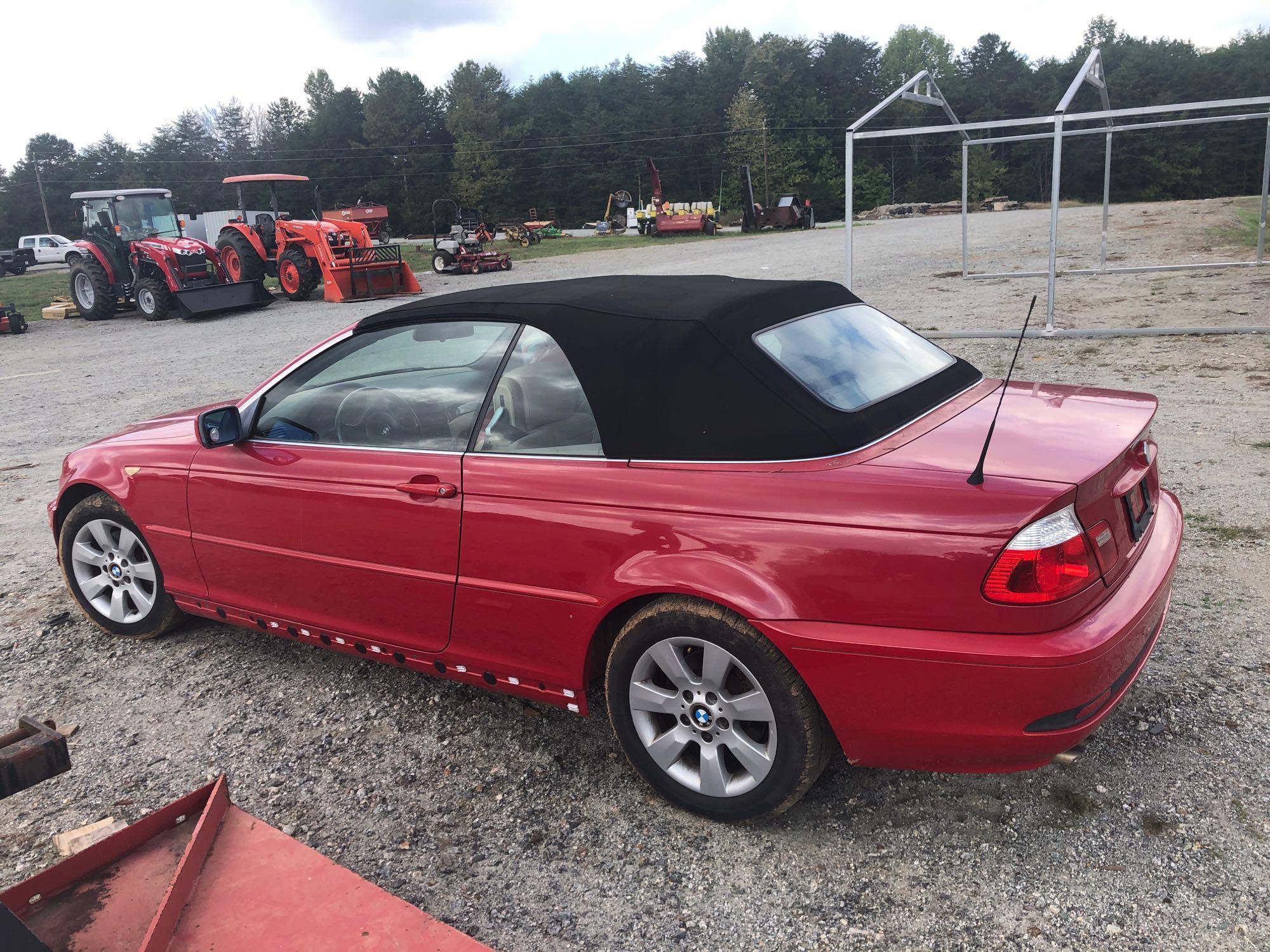 2005 BMW 325CI Convertible Automobile