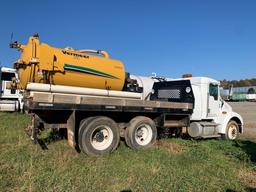 1999 Kenworth T300 T/A Flatbed Truck W/ Vermeer Vac System