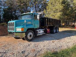 1993 Mack CH613 T/A Cable Pull Rolloff Truck