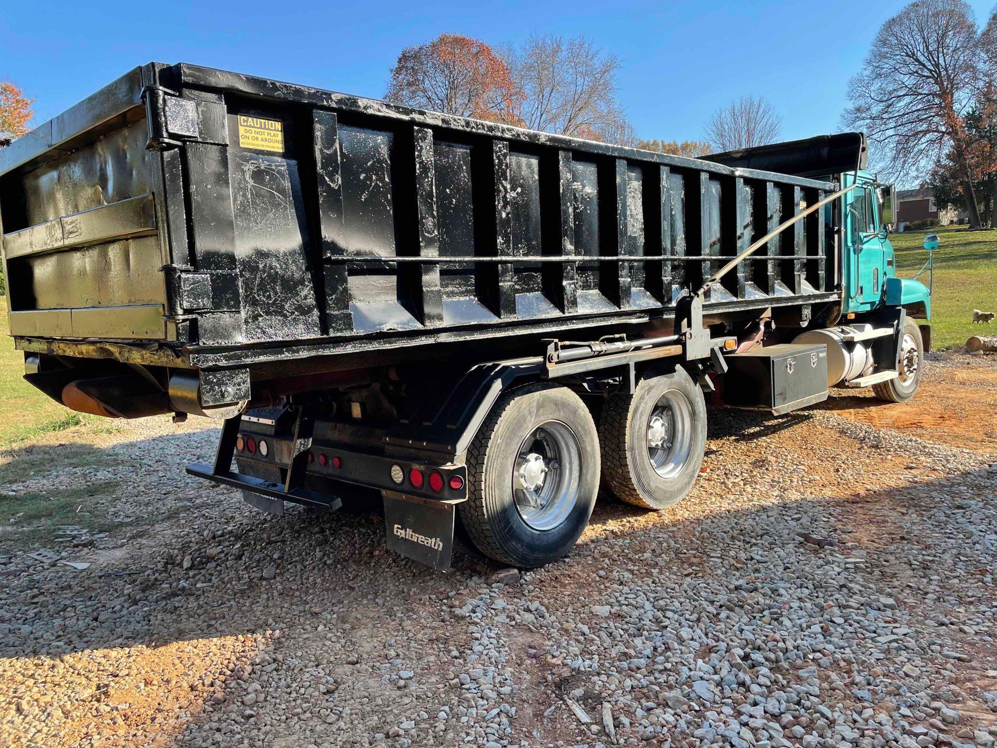 1993 Mack CH613 T/A Cable Pull Rolloff Truck