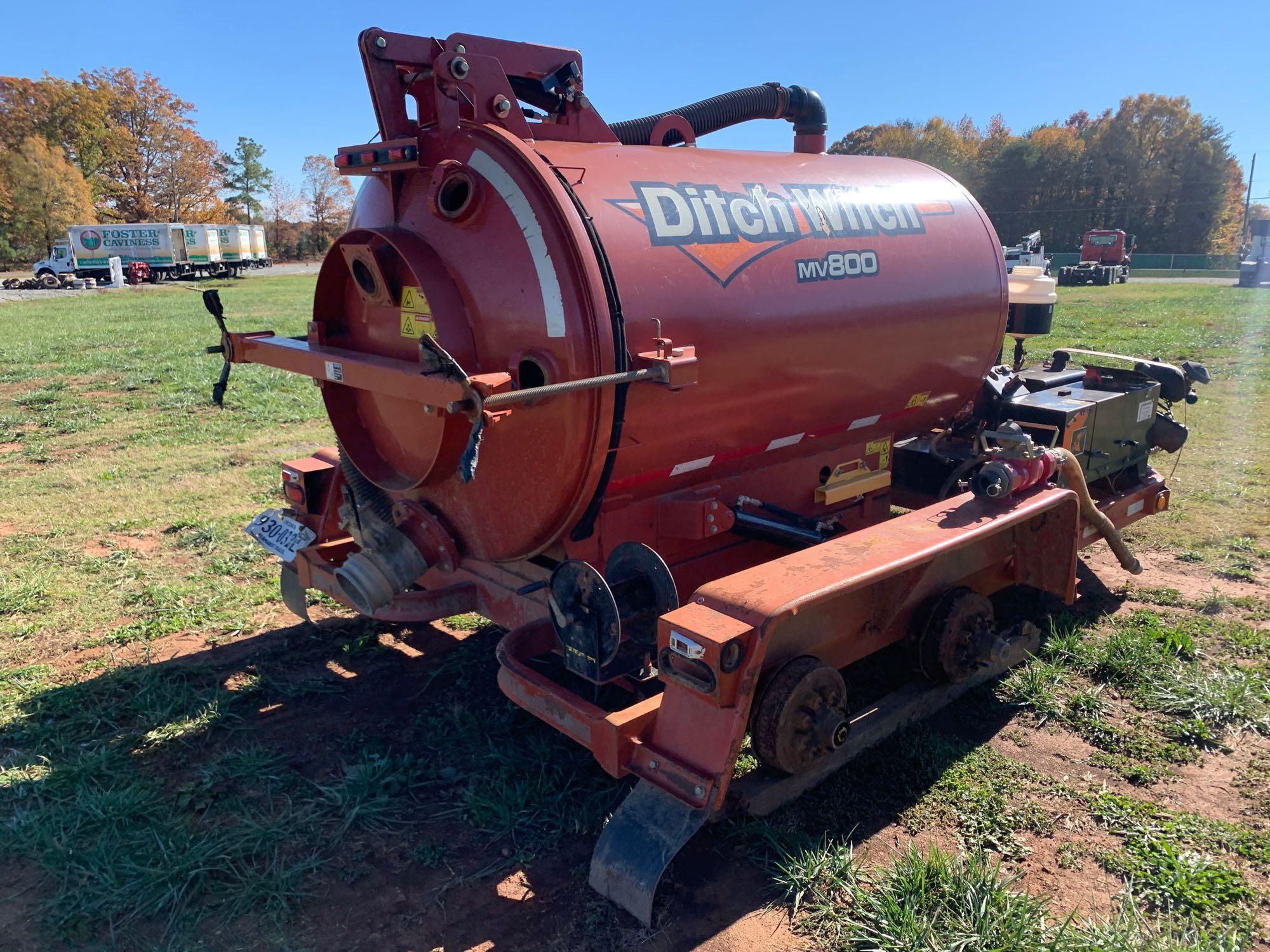 2018 Ditch Witch MV800 Vac Trailer