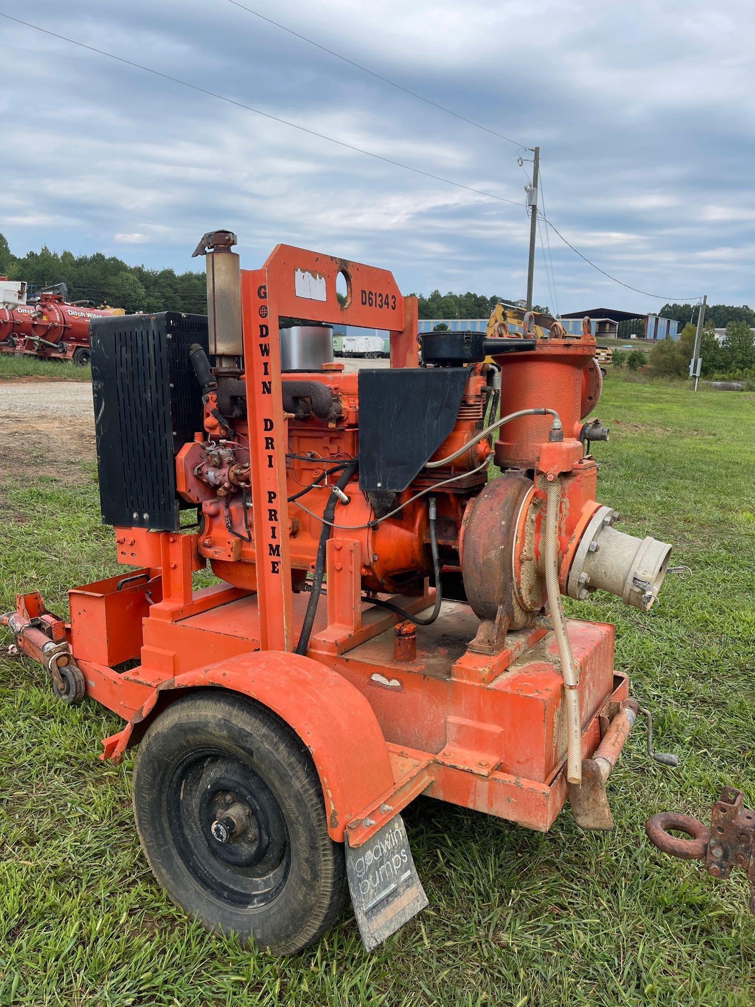 2013 Godwin 6? diesel self priming trash pump