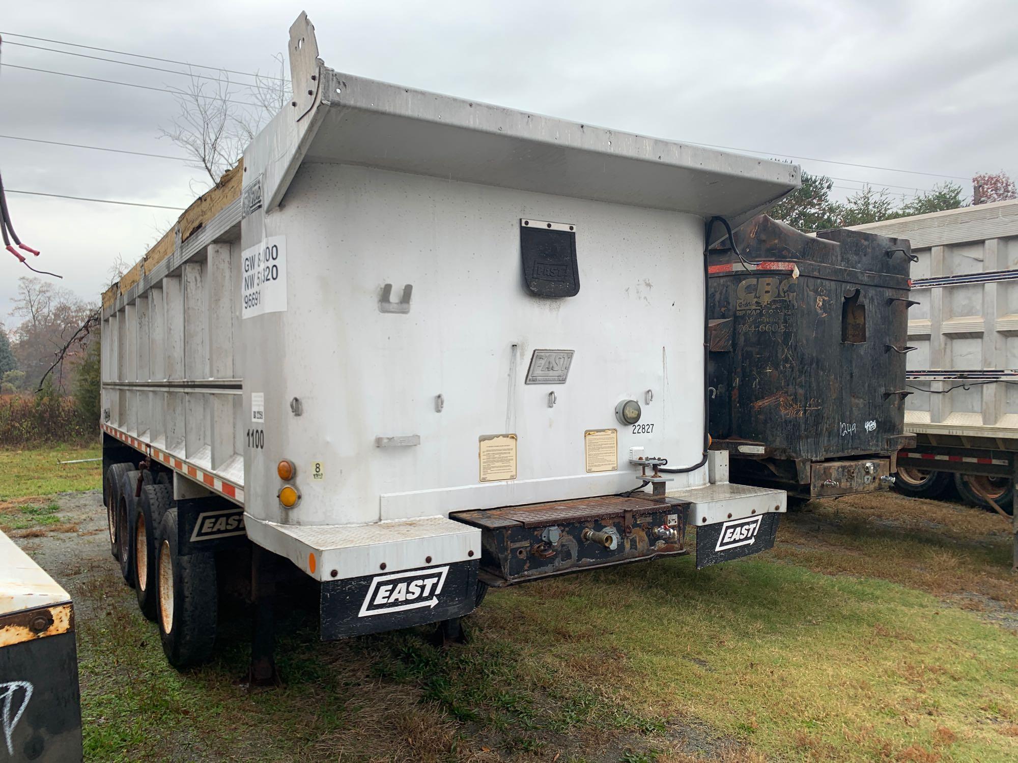 EAST 25FT Quad/A Dump Trailer