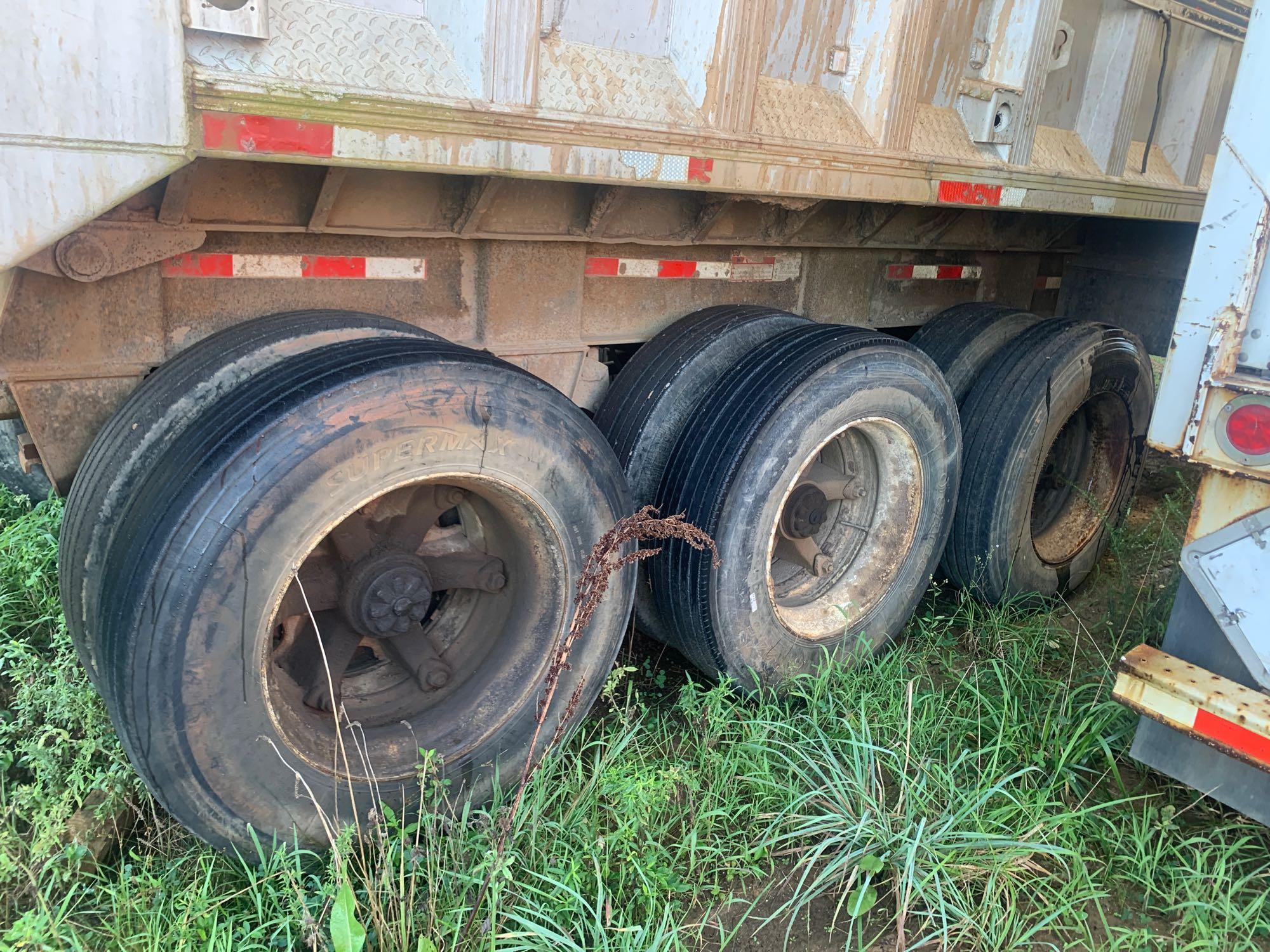 1994 Benson 38FT Tri/A Aluminum High Side Dump Trailer