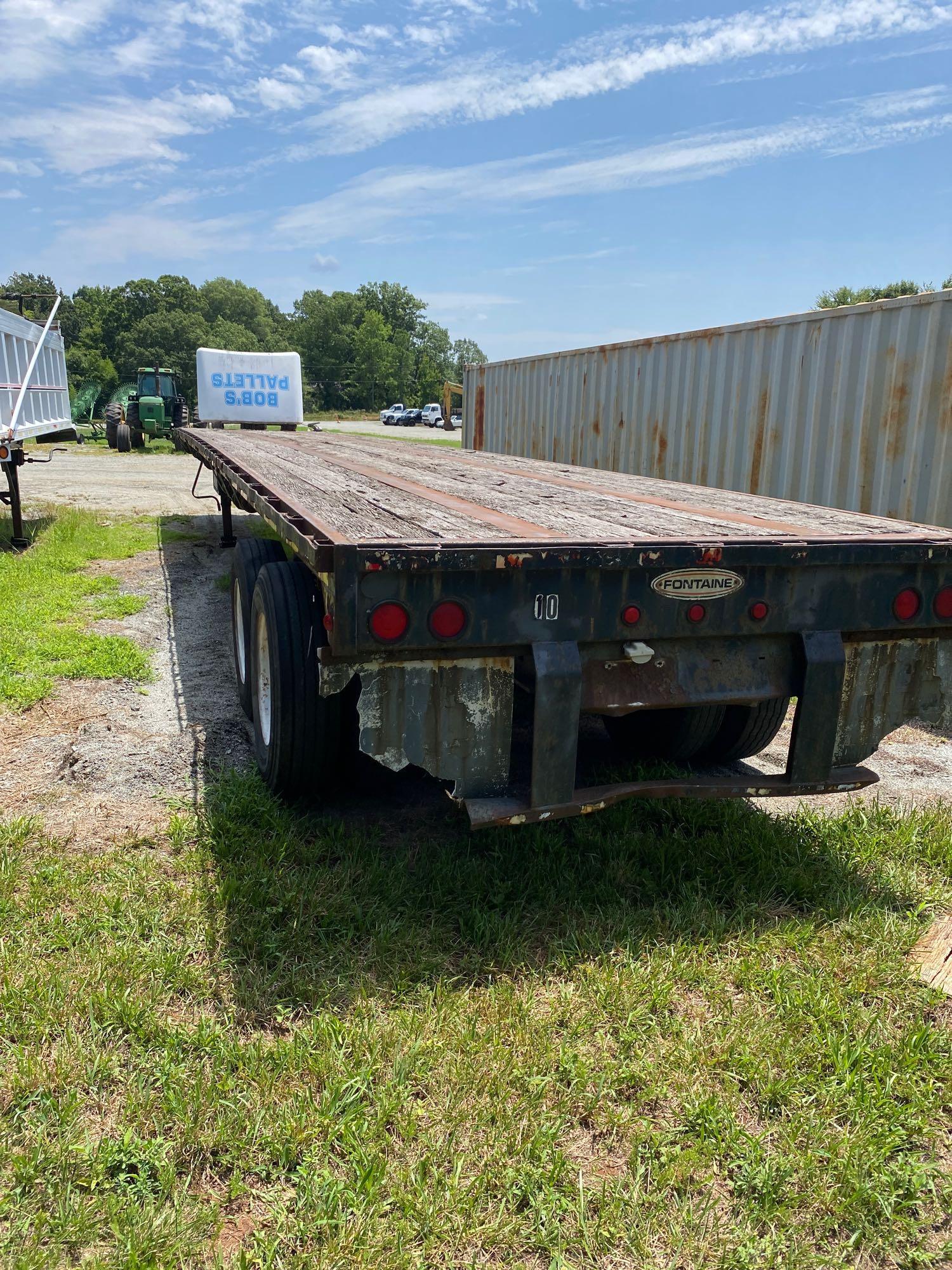 FONTAINE 48FT T/A Flatbed Trailer