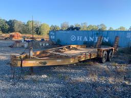 Belshe T/A 8x15 Tag Equipment Trailer