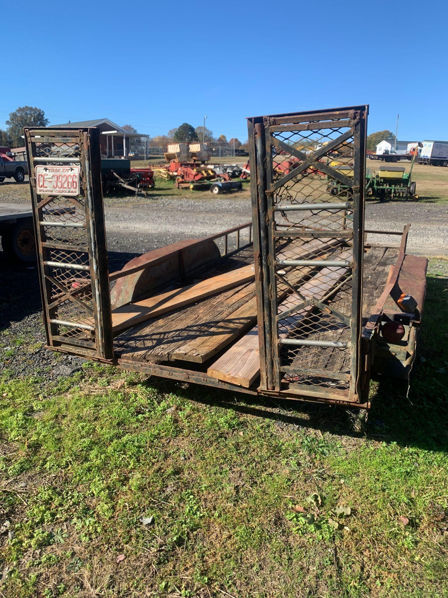 6x14 T/A Utility Trailer