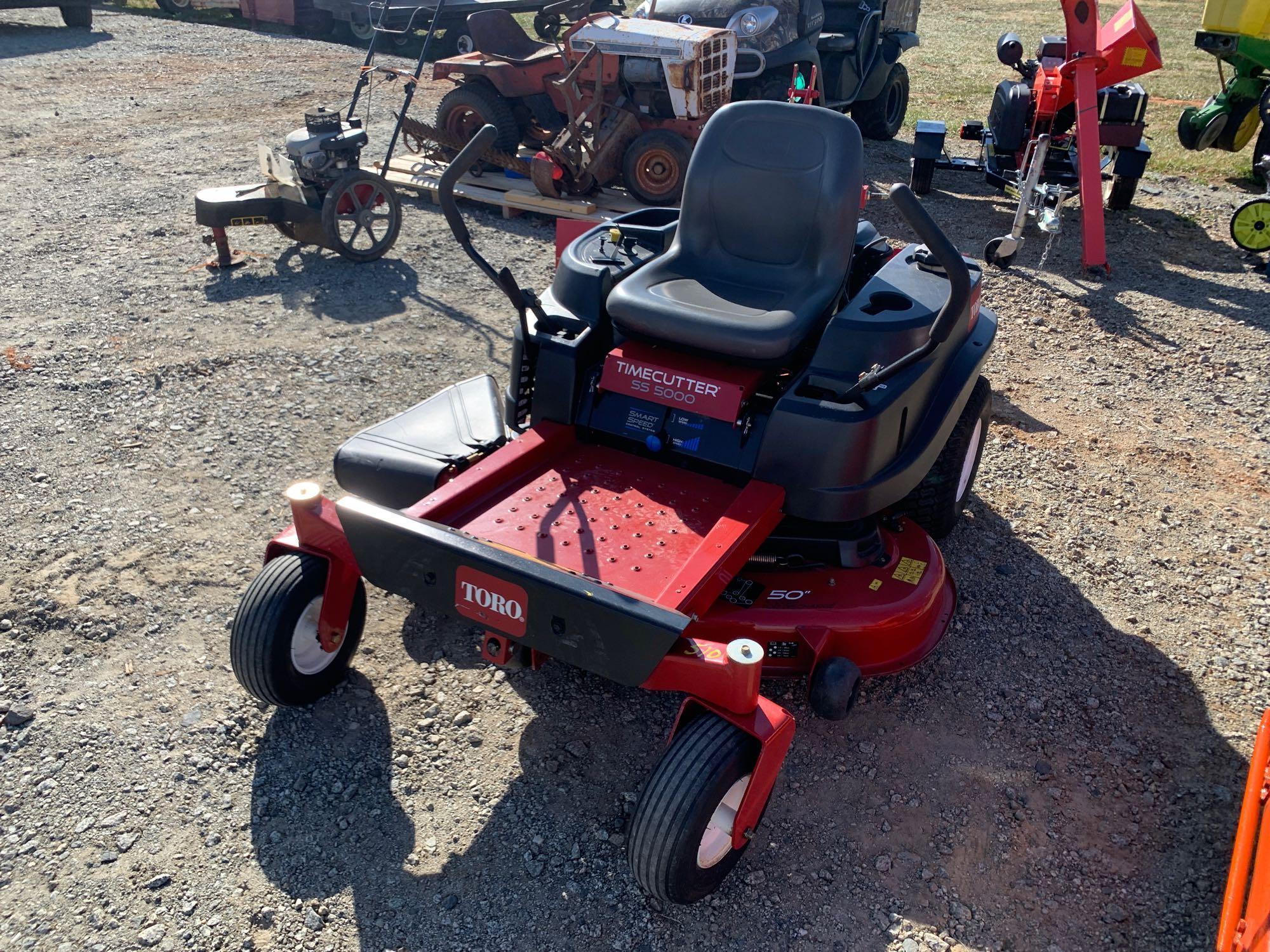 Toro TIMECUTTER SS5000 50inch Zero Turn