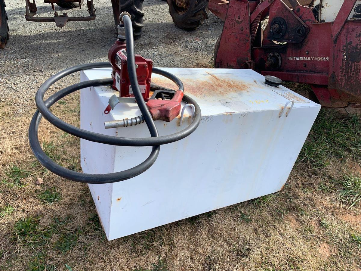 Delta 100 Gallon Fuel Tank with Pump