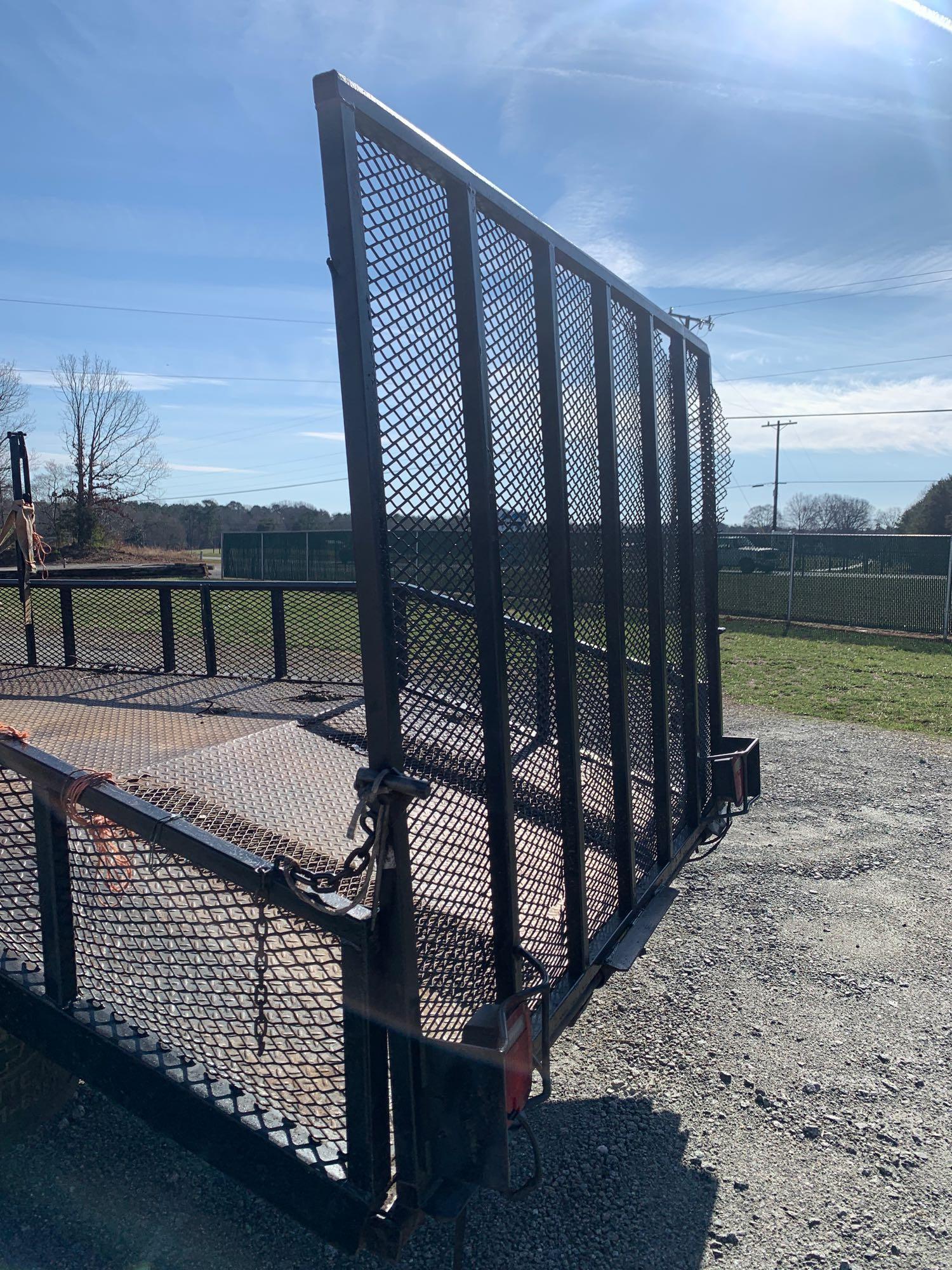 1997 GMC W4 Tiltmaster Flatbed Landscape Truck