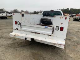 1999 FORD F550 Crew Cab Utility Truck