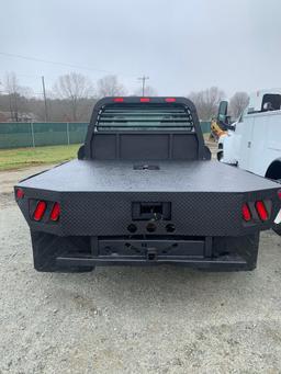 FORD F350 4x4 CREW CAB FLATBED