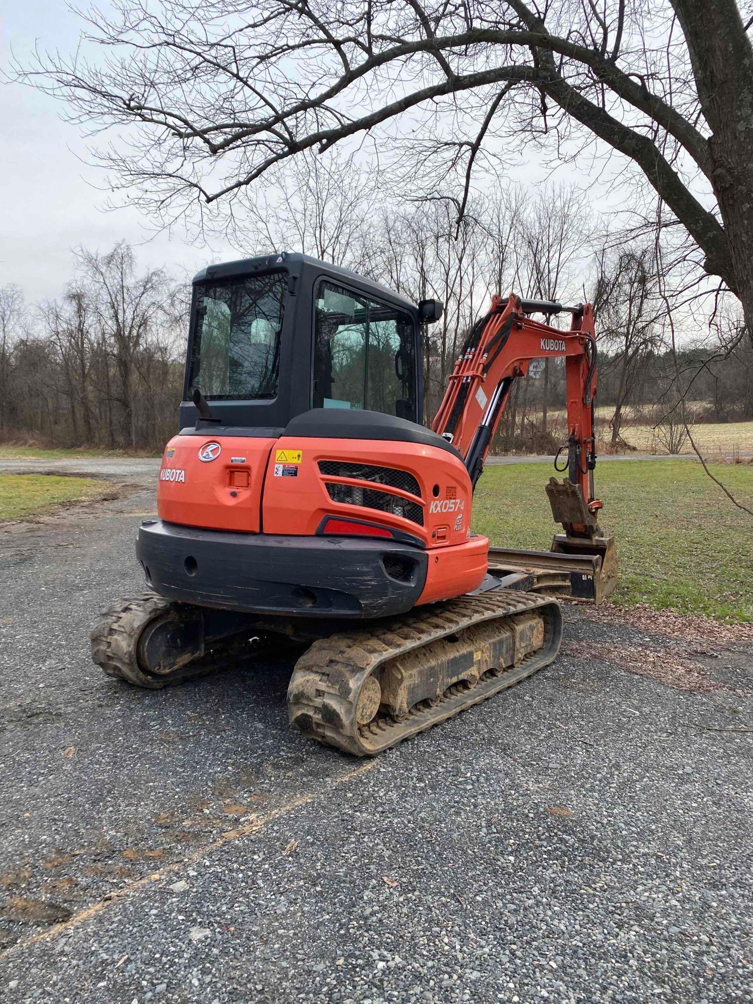 2015 Kubota Kx057-4 Midi Excavator