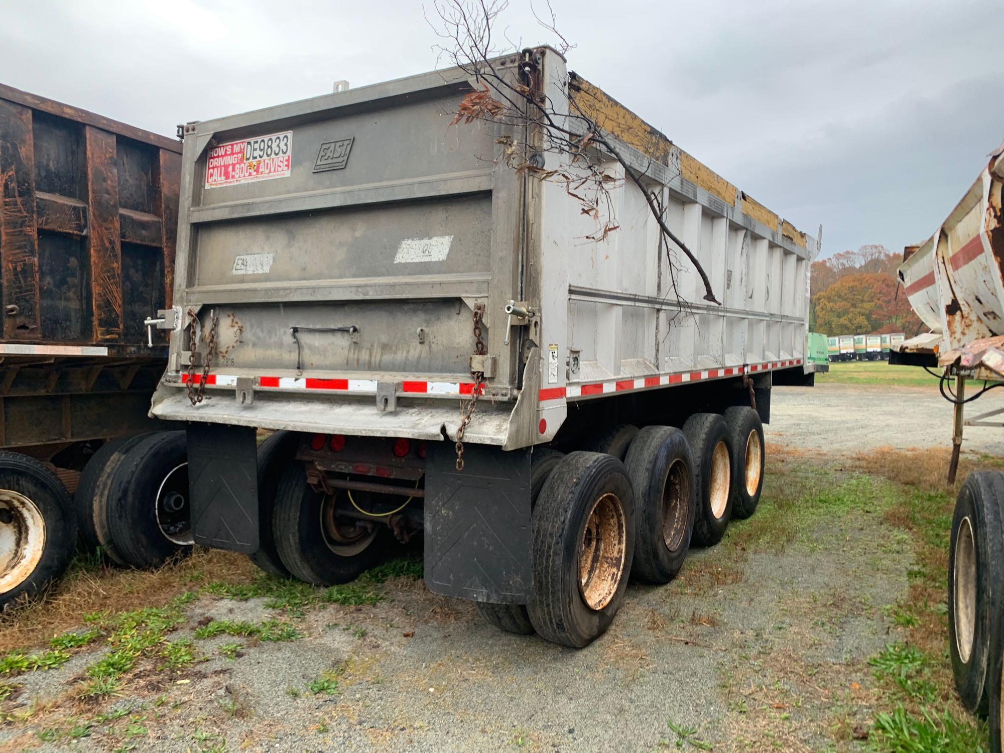 EAST 25FT Quad/A Dump Trailer