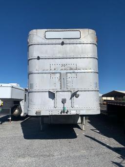 1984 Wilson ADCL-802 Double Deck T/A Aluminum Cattle Trailer