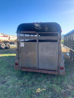 CM T/A Livestock Trailer