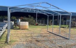 11 GAUGE 12FT wide x 18FT long Metal Building Frame