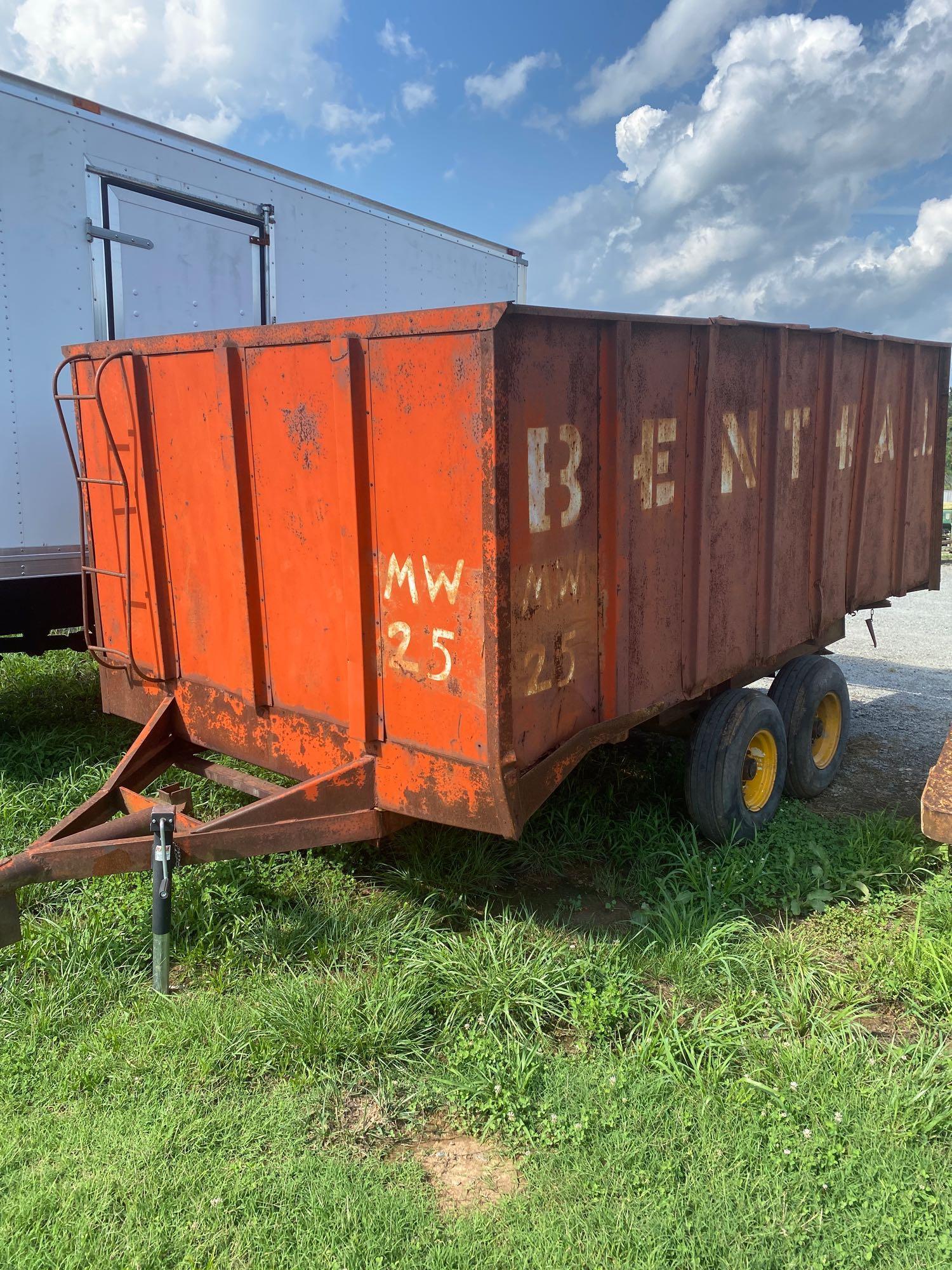 Benthall Pull Behind Silage Trailer