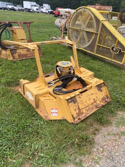 DIAMOND SSCUTTR60F FORESTRY DISC MOWER/MULCHER HEAD SKID STEER Attachment