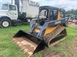 2011 JOHN DEERE 329DT CRAWLER SKID STEER