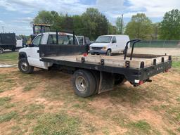 2001 CHEVROLET 3500 11FT FLATBED BODY