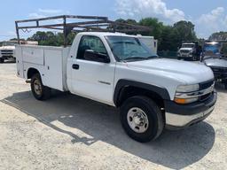 CHEVROLET 2500HD SERVICE BODY TRUCK