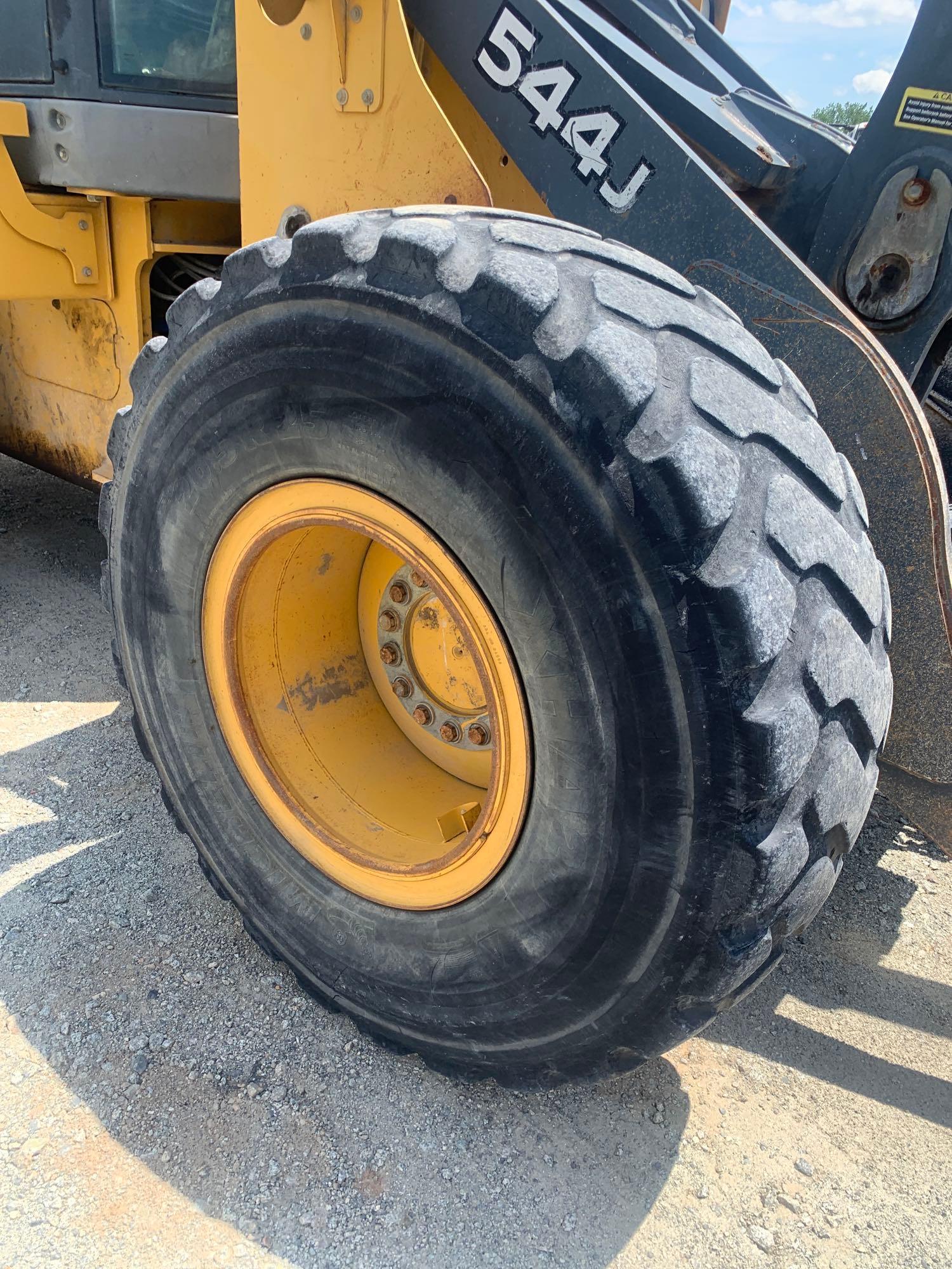 2008 JOHN DEERE 544J WHEEL LOADER