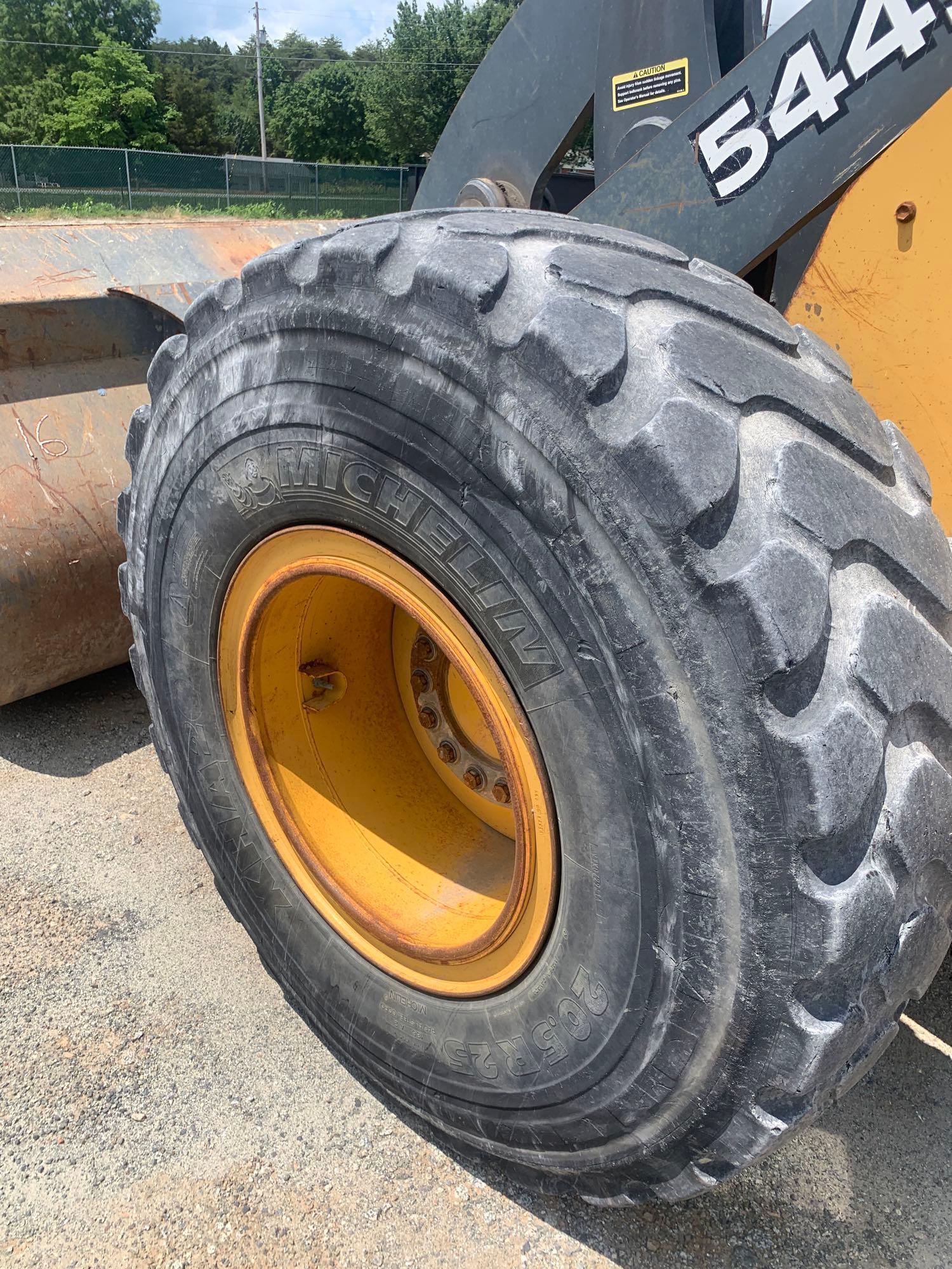 2008 JOHN DEERE 544J WHEEL LOADER