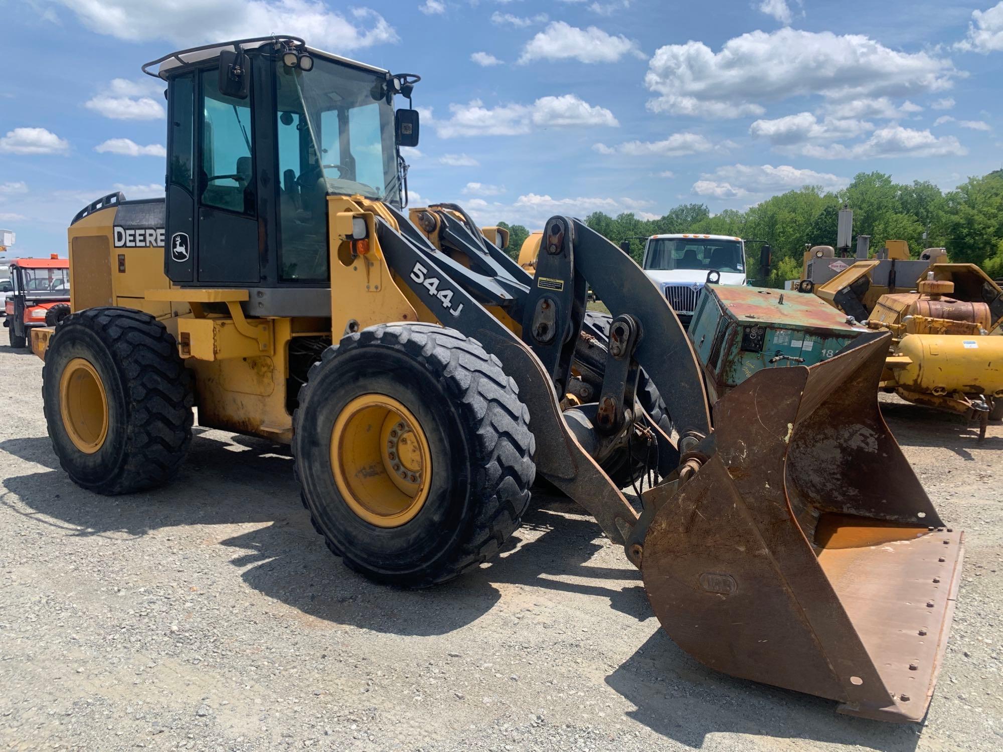 2008 JOHN DEERE 544J WHEEL LOADER