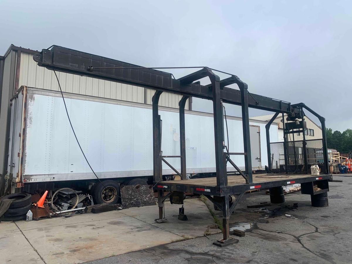 20FT FLATBED PRECAST 20,000LB LOADING RAIL RIG BODY