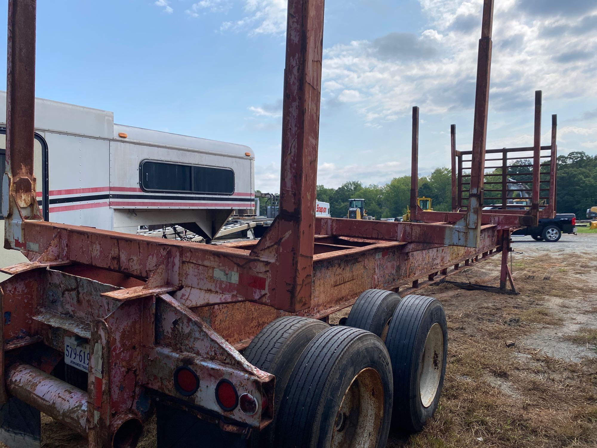 40FT 4 BUNK T/A LOG TRAILER