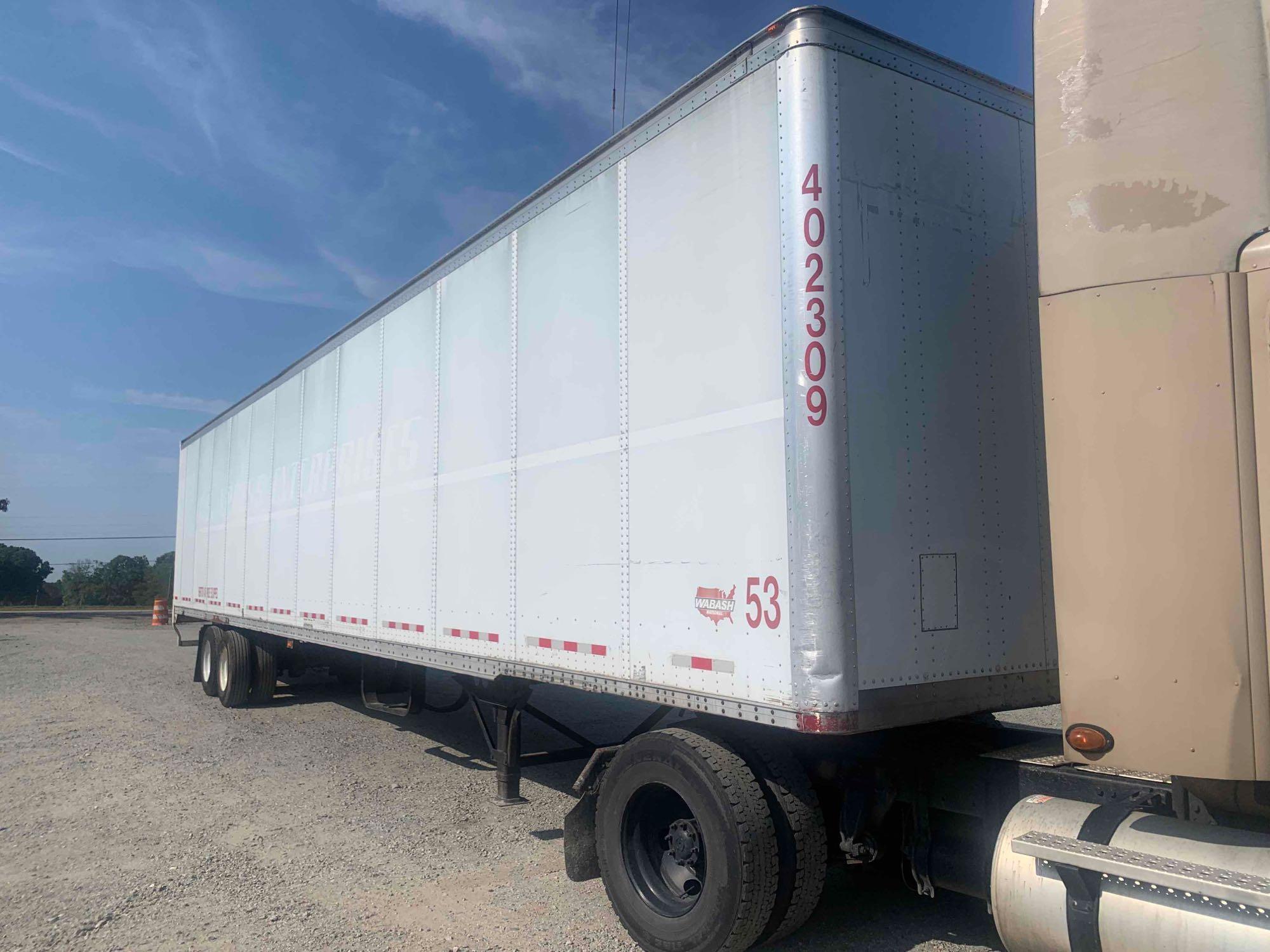 2004 WABASH 53FT T/A VAN TRAILER