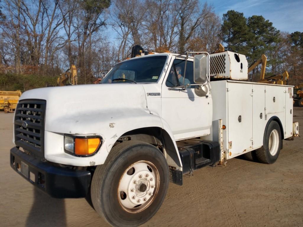 1999 FORD F800 S/A Dually MECHANICS TRUCK