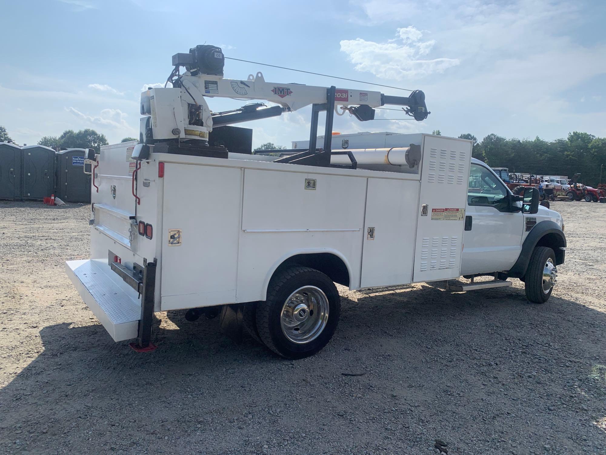 2010 FORD F550XL CRANE BODY MECHANICS TRUCK