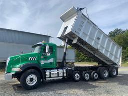 2014 MACK GRANITE GU813 QUINT/A DUMP TRUCK