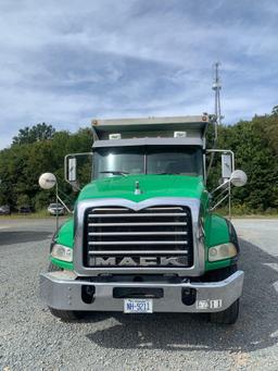 2014 MACK GRANITE GU813 QUINT/A DUMP TRUCK