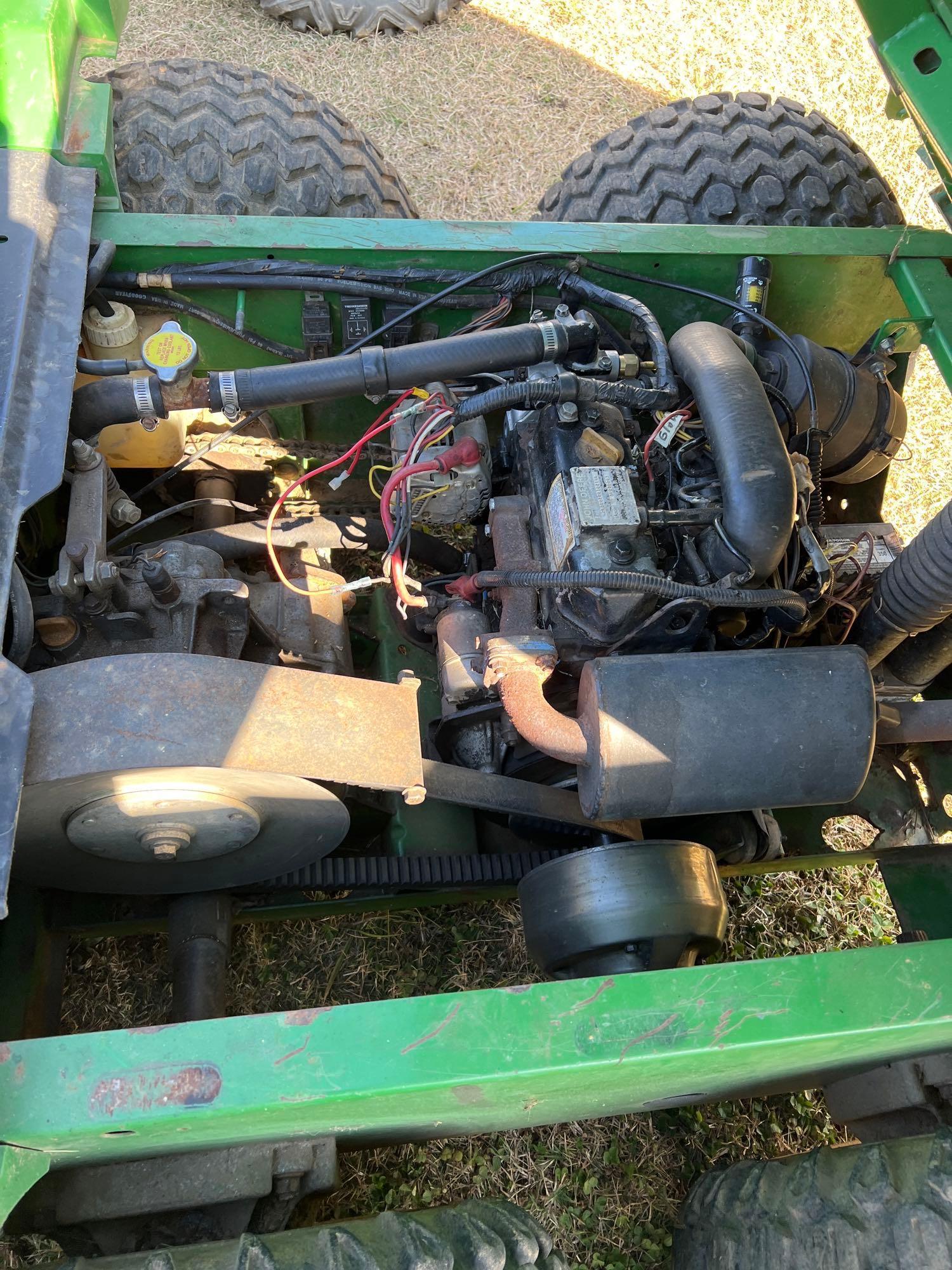 JOHN DEERE GATOR 6X4 DIESEL UTILITY CART